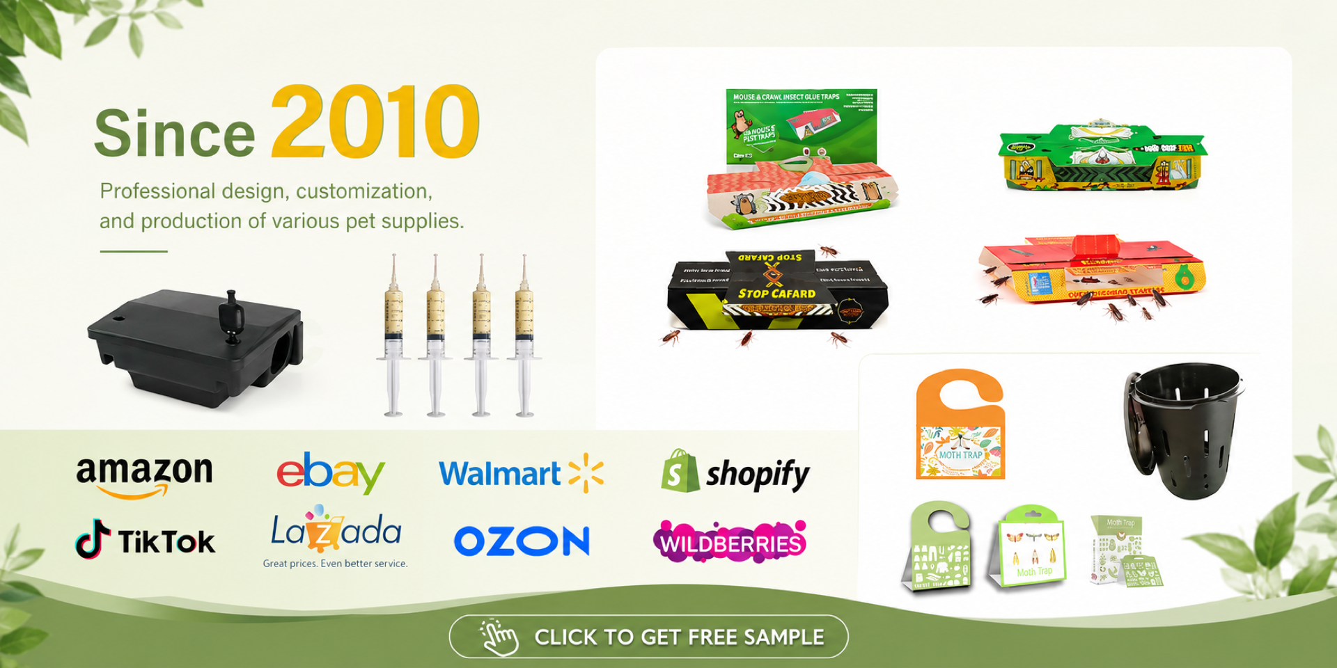 Eesin Tech Pest Control Products Banner